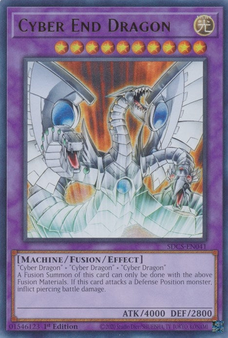 Cyber End Dragon (41) (SDCS) - YuGiOh Single
