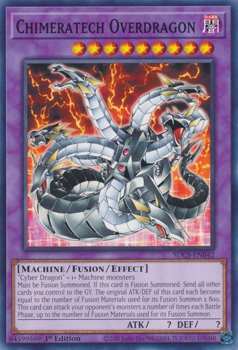 Chimeratech Overdragon (42) (SDCS) - YuGiOh Single