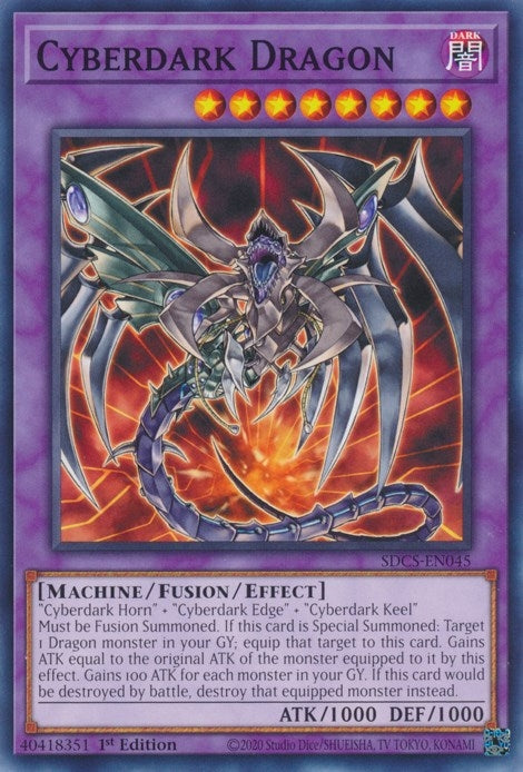 Cyberdark Dragon (45) (SDCS) - YuGiOh Single