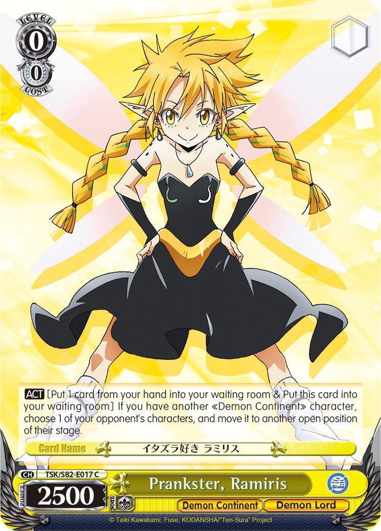 Prankster Ramiris (82017) [TSK/S82] - Weiss Schwarz Single