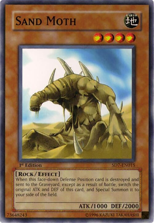 Sand Moth (7015) - YuGiOh Single