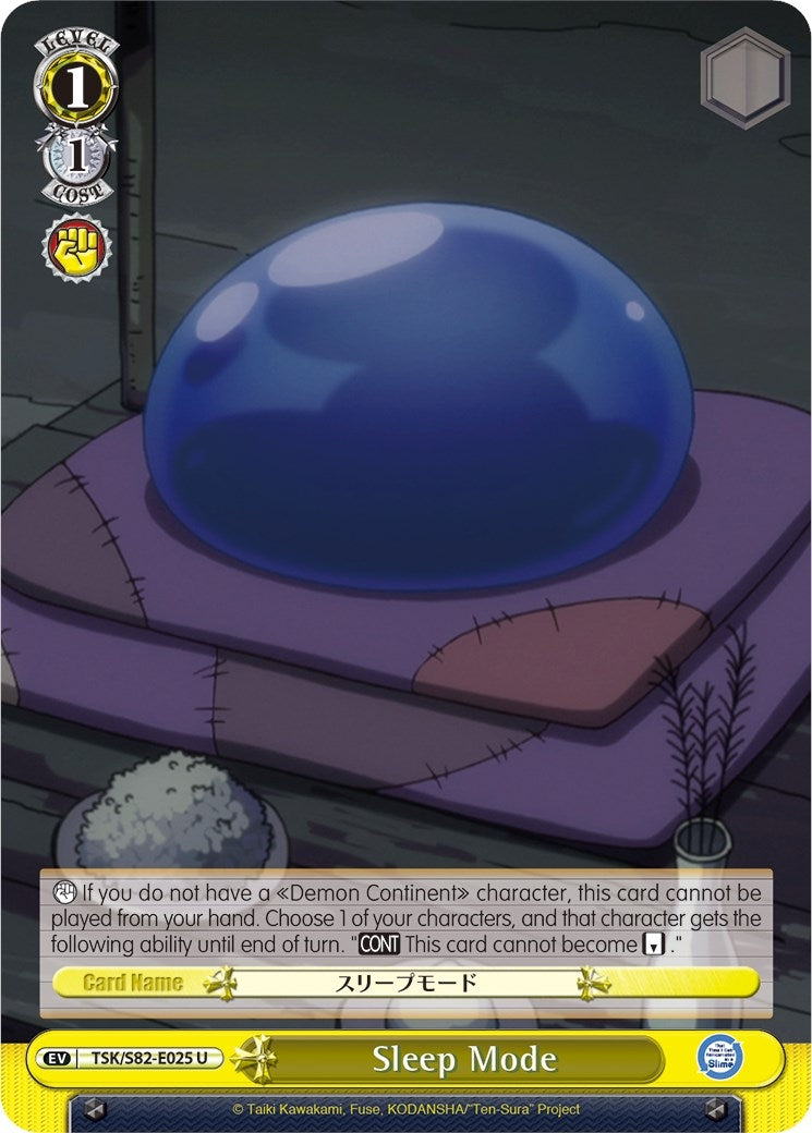 Sleep Mode (82025) [TSK/S82] - Weiss Schwarz Single