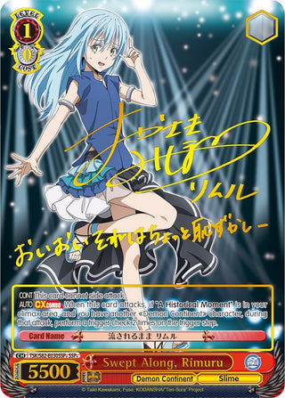 Swept Along Rimuru (SSP + ) (82030) [TSK/S82] - Weiss Schwarz Single