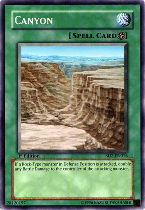Canyon (7016) - YuGiOh Single