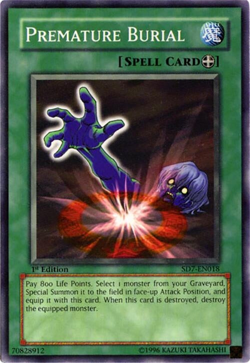Premature Burial (7018) - YuGiOh Single