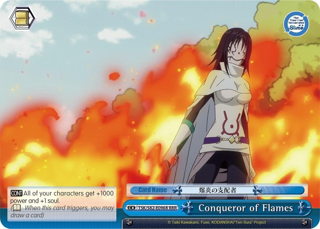 Conqueror of Flames (RRR) (82096) [TSK/S82] - Weiss Schwarz Single