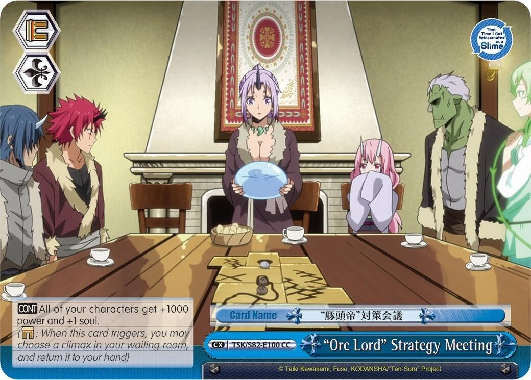 ’Orc Lord’ Strategy Meeting (82100) [TSK/S82] - Weiss Schwarz Single