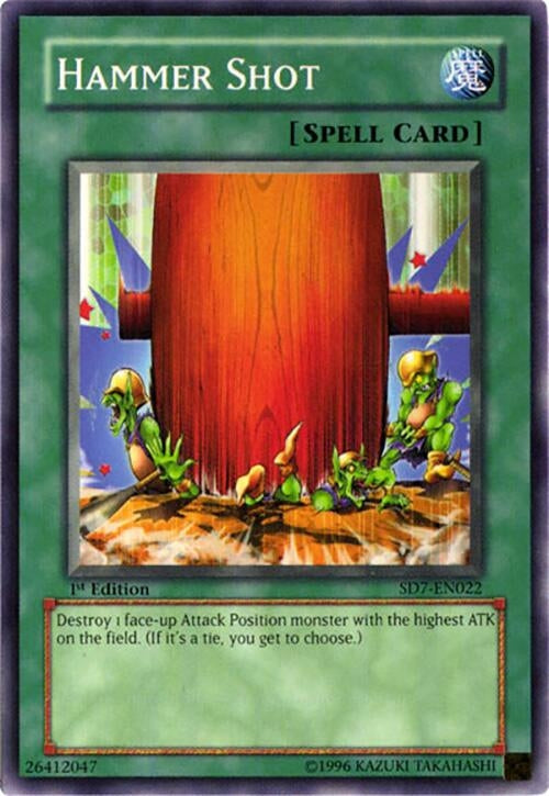 Hammer Shot (7022) - YuGiOh Single