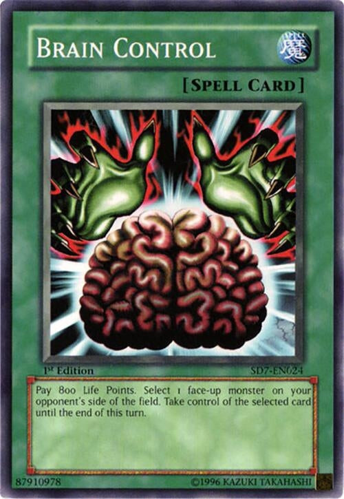 Brain Control (7024) - YuGiOh Single