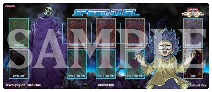 Yu-Gi-Oh! 2019 Speed Duel Game Mat - Bonz & King of the Skull Servants - Playmats Sealed