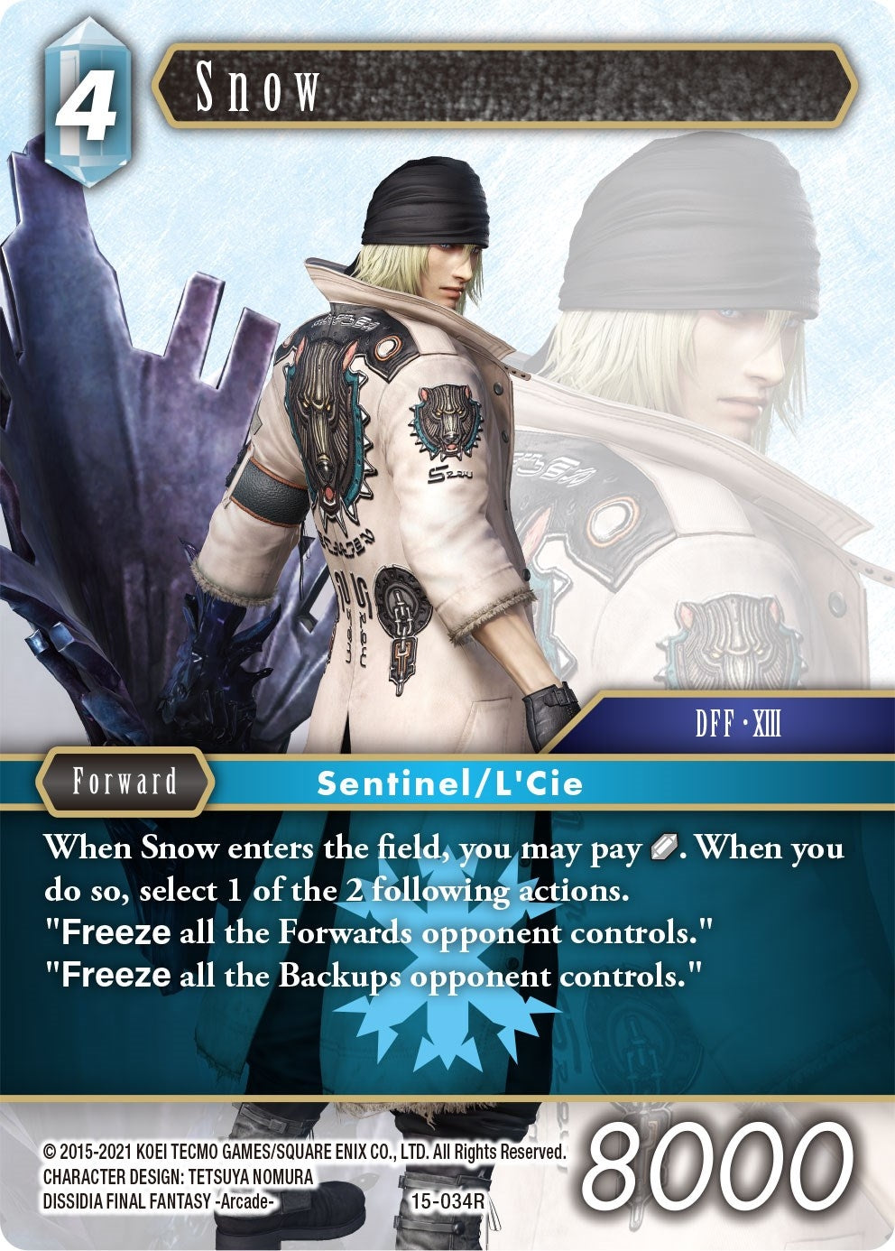 Snow (15) [15] - Final Fantasy TCG Single