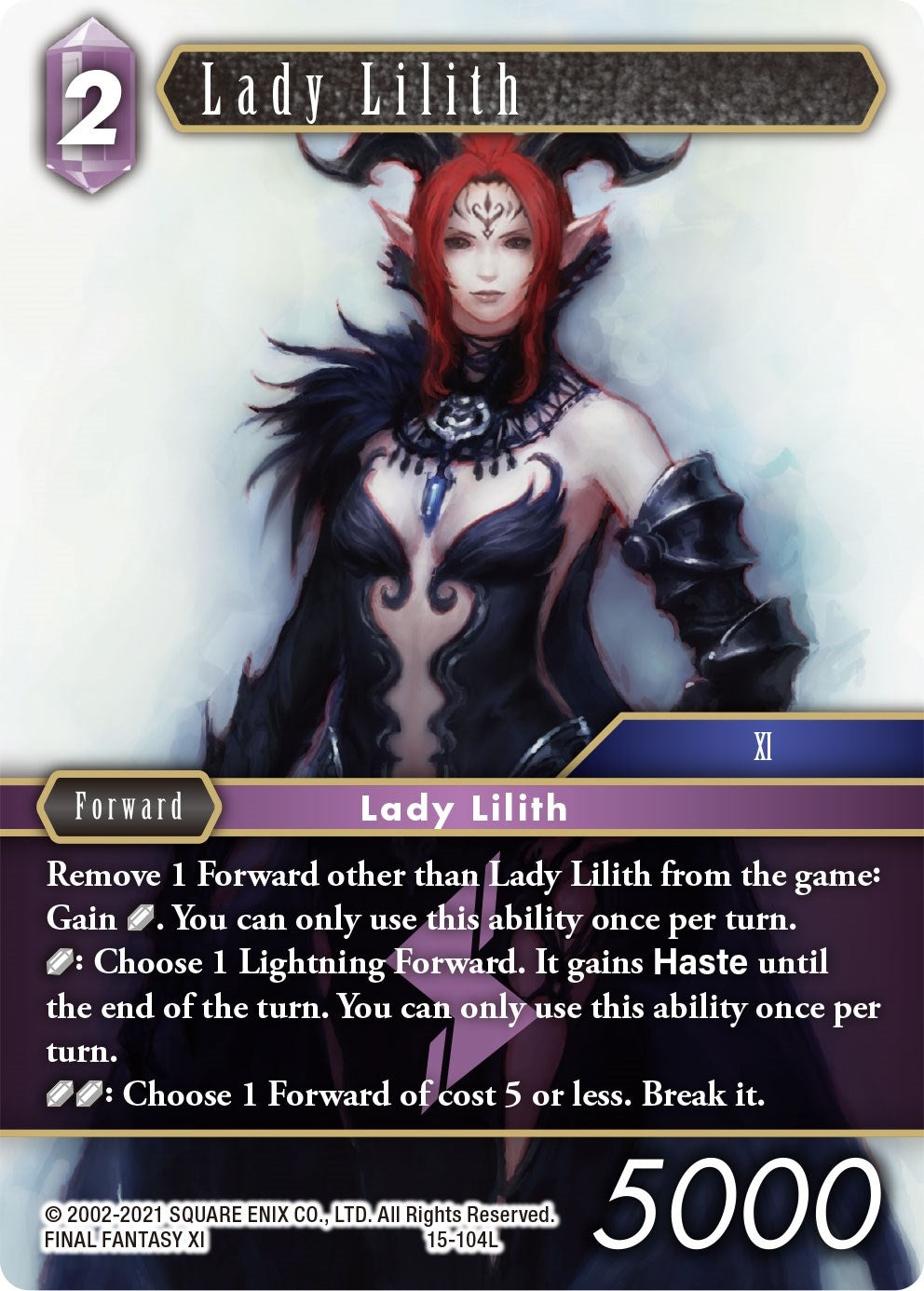 Lady Lilith (15) [15] - Final Fantasy TCG Single