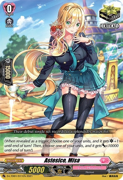 Astesice Misa (1011) [D-LTD01] - Cardfight Vanguard Single