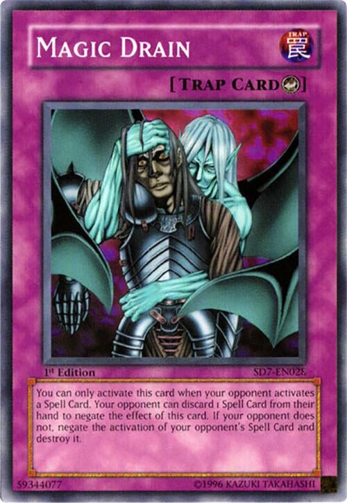 Magic Drain (7028) - YuGiOh Single