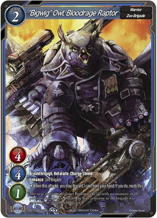 ’Bigwig’ Owl Bloodrage Raptor (2021) [GB03] - Gate Ruler Single
