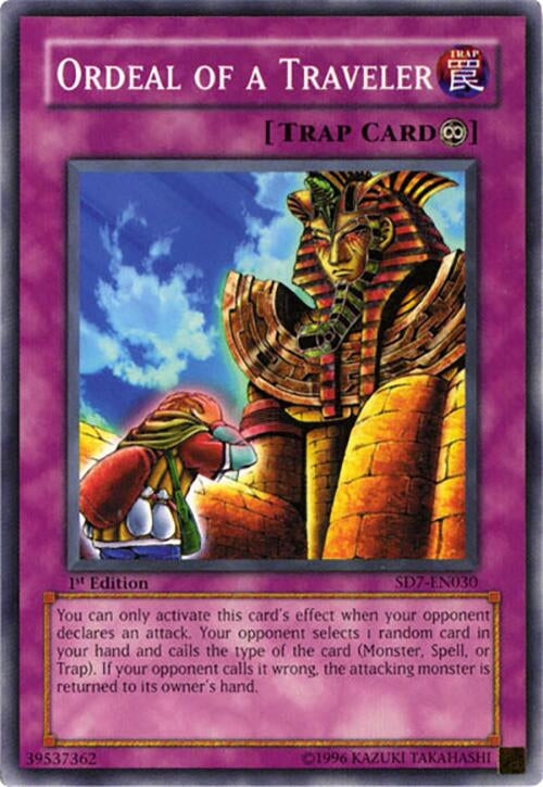 Ordeal of a Traveler (7030) - YuGiOh Single
