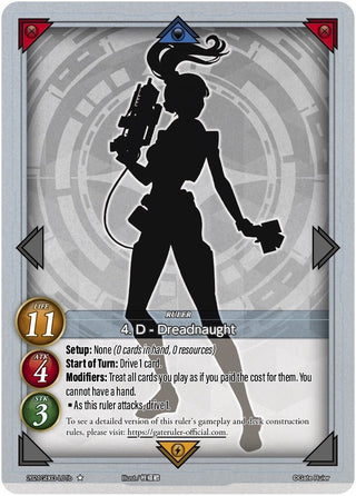 4. D - Dreadnaught (B) (2021) [GB03] - Gate Ruler Single