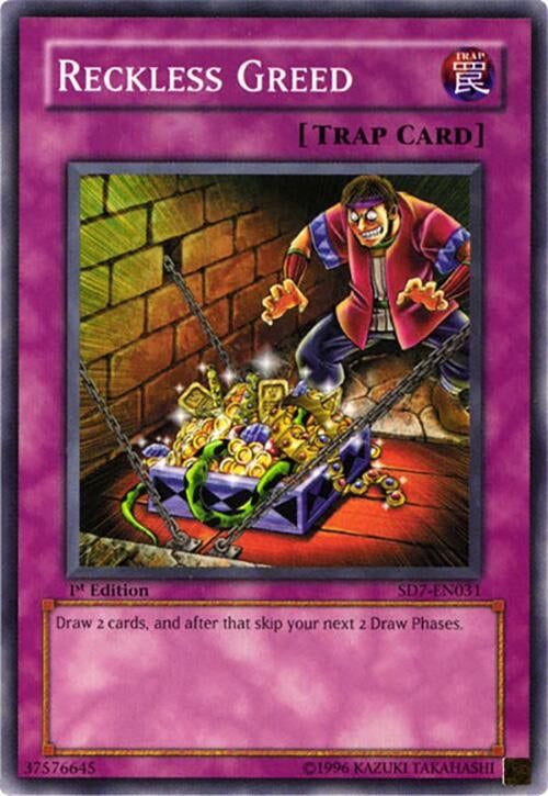 Reckless Greed (7031) - YuGiOh Single