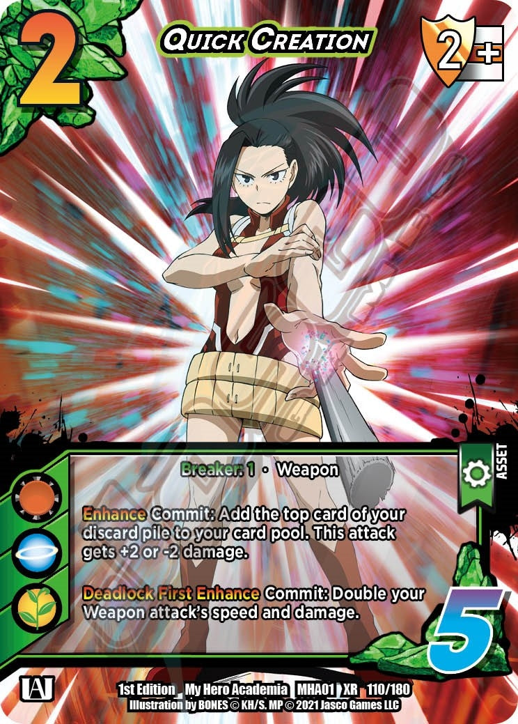 Quick Creation (XR) (110) [MHA] - UniVersus Single