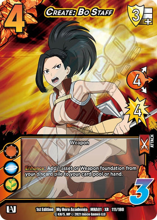 Create: Bo Staff (XR) (111) [MHA] - UniVersus Single