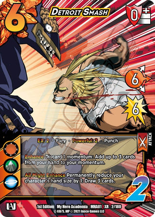 Detroit Smash (XR) (2) [MHA] - UniVersus Single
