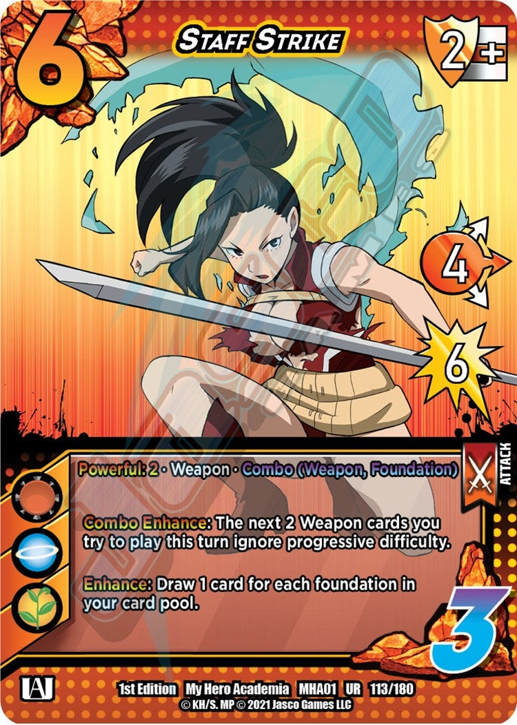 Staff Strike (113) [MHA] - UniVersus Single