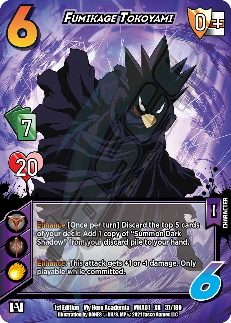 Fumikage Tokoyami (XR) (37) [MHA] - UniVersus Single