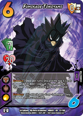 Fumikage Tokoyami (XR) (37) [MHA] - UniVersus Single