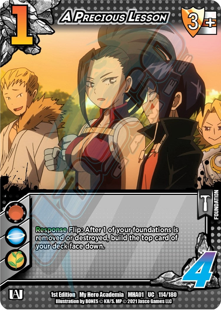 A Precious Lesson (114) [MHA] - UniVersus Single