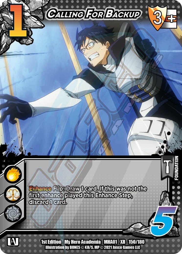 Calling for Backup (XR) (150) [MHA] - UniVersus Single