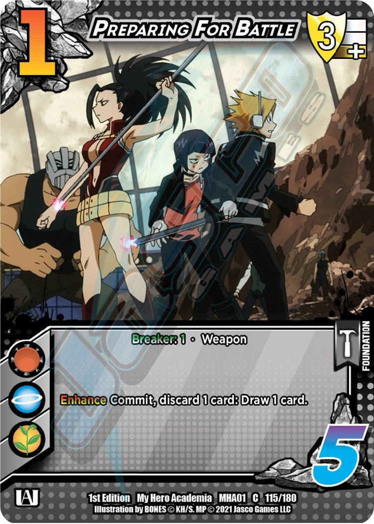 Preparing for Battle (115) [MHA] - UniVersus Single