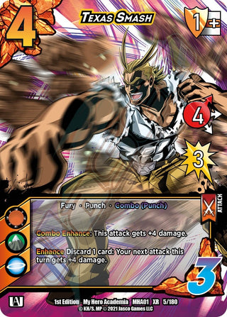 Texas Smash (XR) (5) [MHA] - UniVersus Single