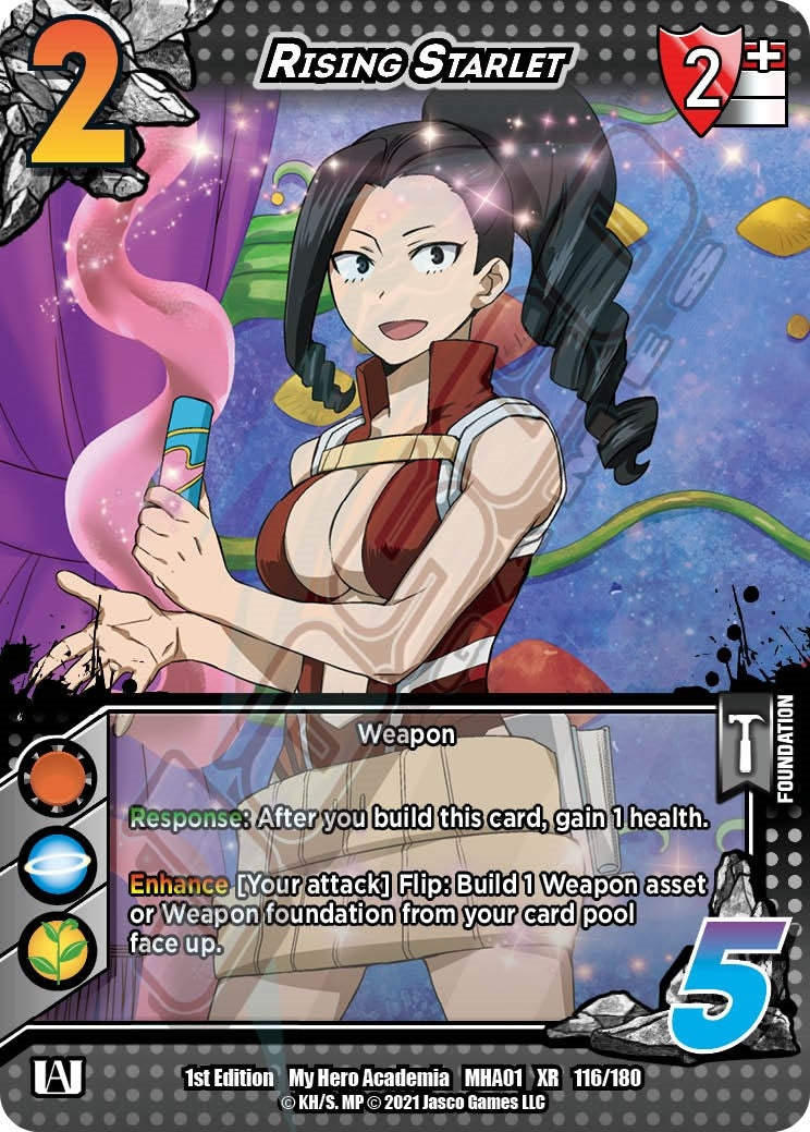 Rising Starlet (XR) (116) [MHA] - UniVersus Single