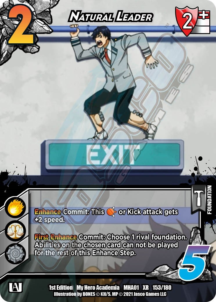 Natural Leader (XR) (153) [MHA] - UniVersus Single