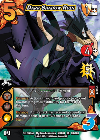 Dark Shadow Ruin (XR) (39) [MHA] - UniVersus Single