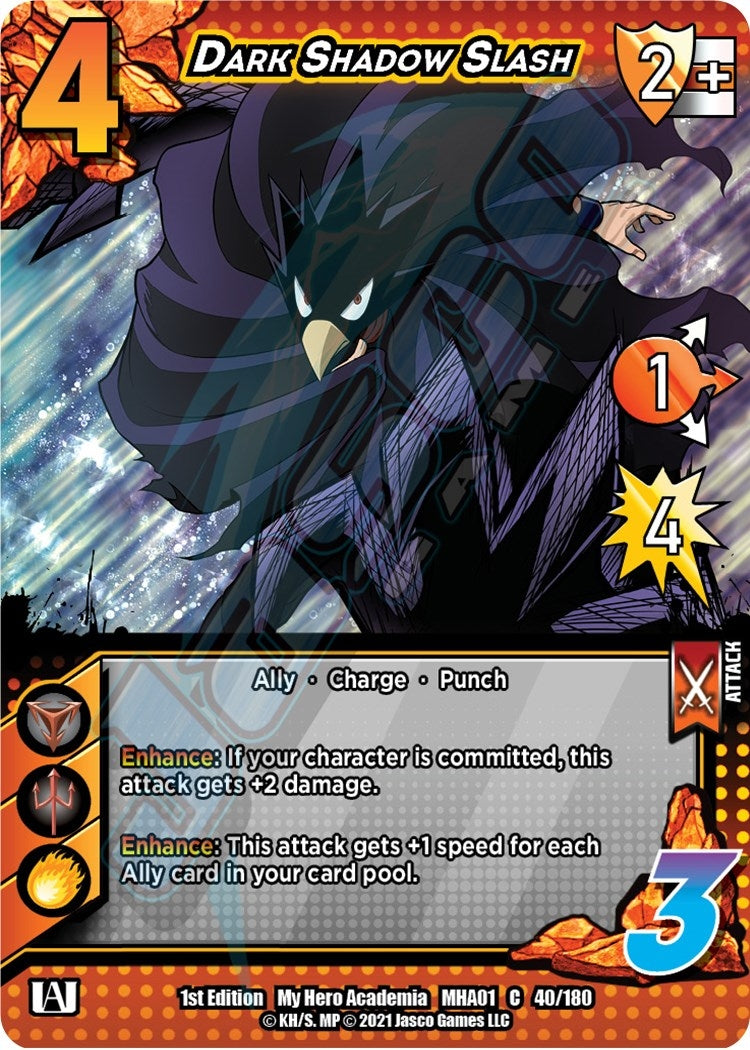 Dark Shadow Slash (40) [MHA] - UniVersus Single