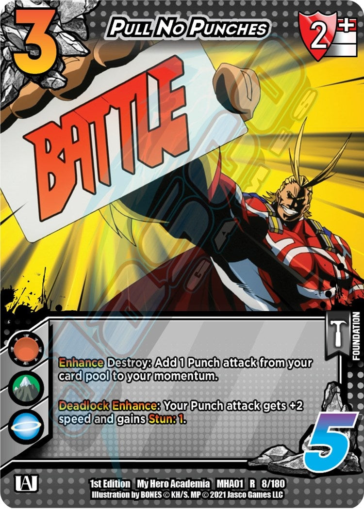 Pull No Punches (8) [MHA] - UniVersus Single