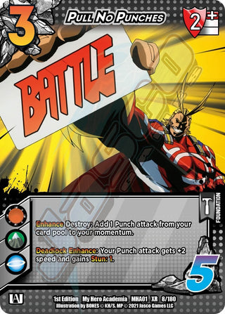 Pull No Punches (XR) (8) [MHA] - UniVersus Single