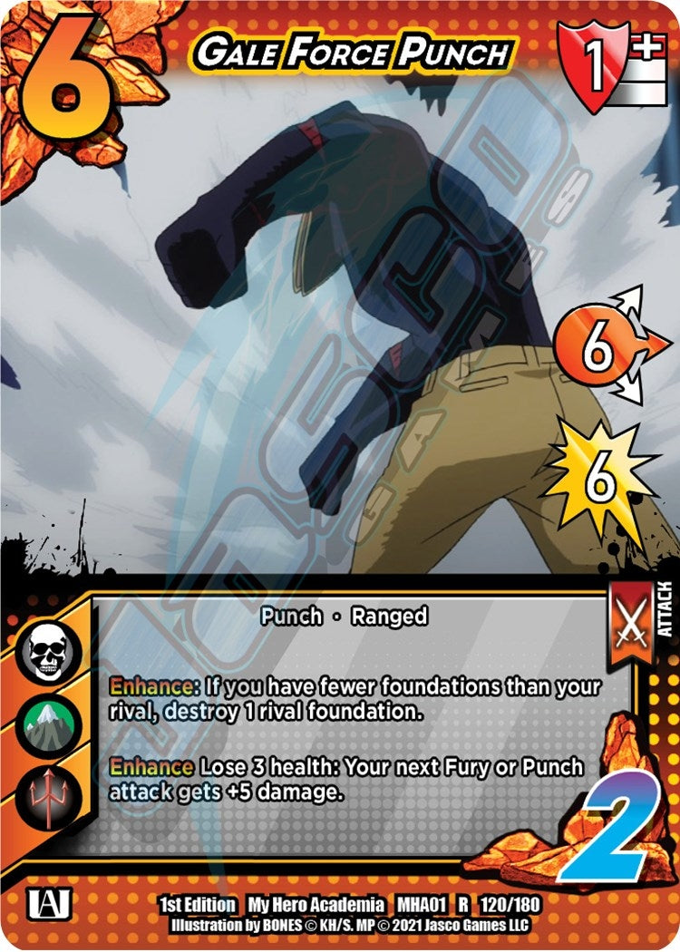 Gale Force Punch (120) [MHA] - UniVersus Single