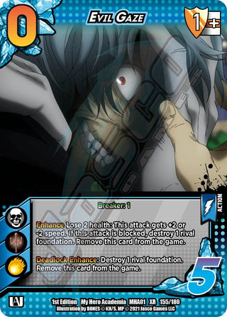 Evil Gaze (XR) (155) [MHA] - UniVersus Single