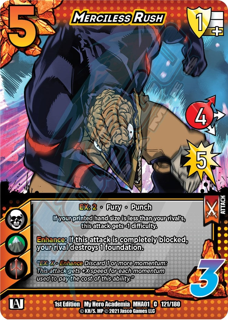 Merciless Rush (121) [MHA] - UniVersus Single