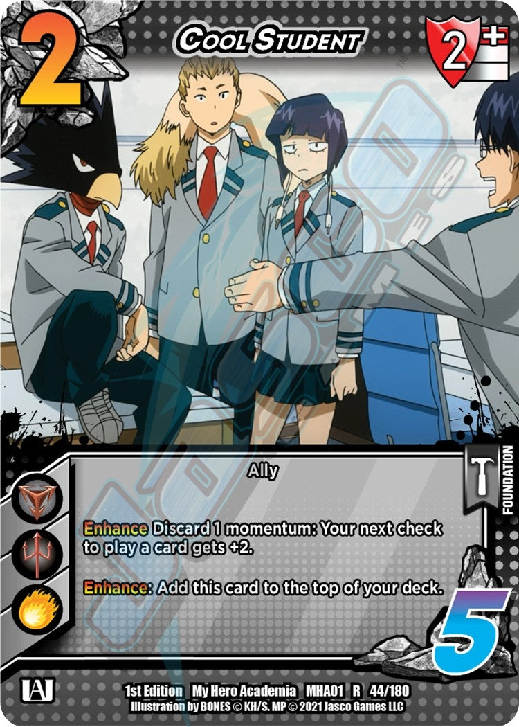 Cool Student (44) [MHA] - UniVersus Single