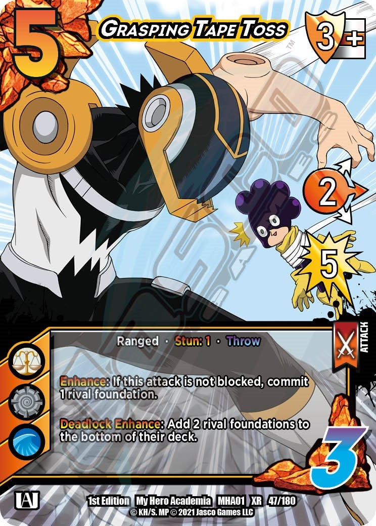 Grasping Tape Toss (XR) (47) [MHA] - UniVersus Single
