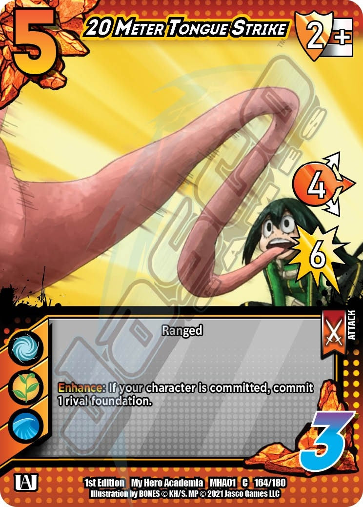 20 Meter Tongue Strike (164) [MHA] - UniVersus Single