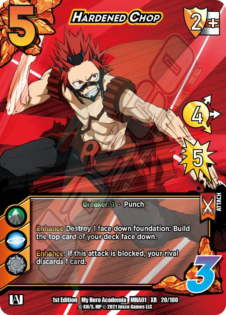 Hardened Chop (XR) (20) [MHA] - UniVersus Single