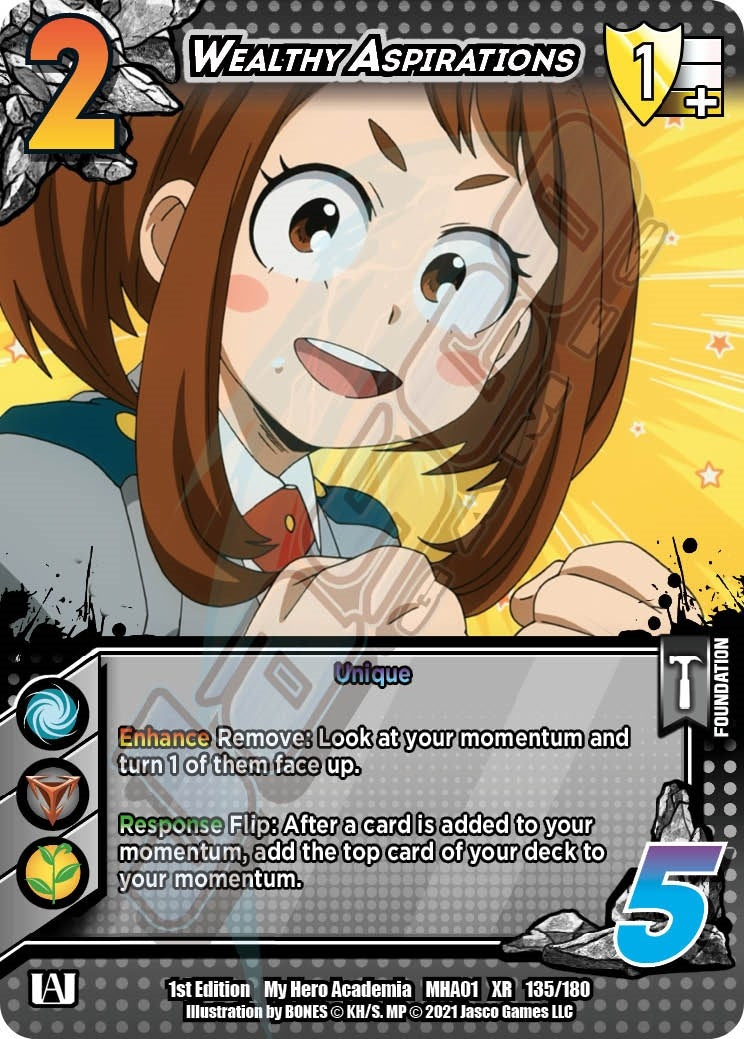 Wealthy Aspirations (XR) (135) [MHA] - UniVersus Single