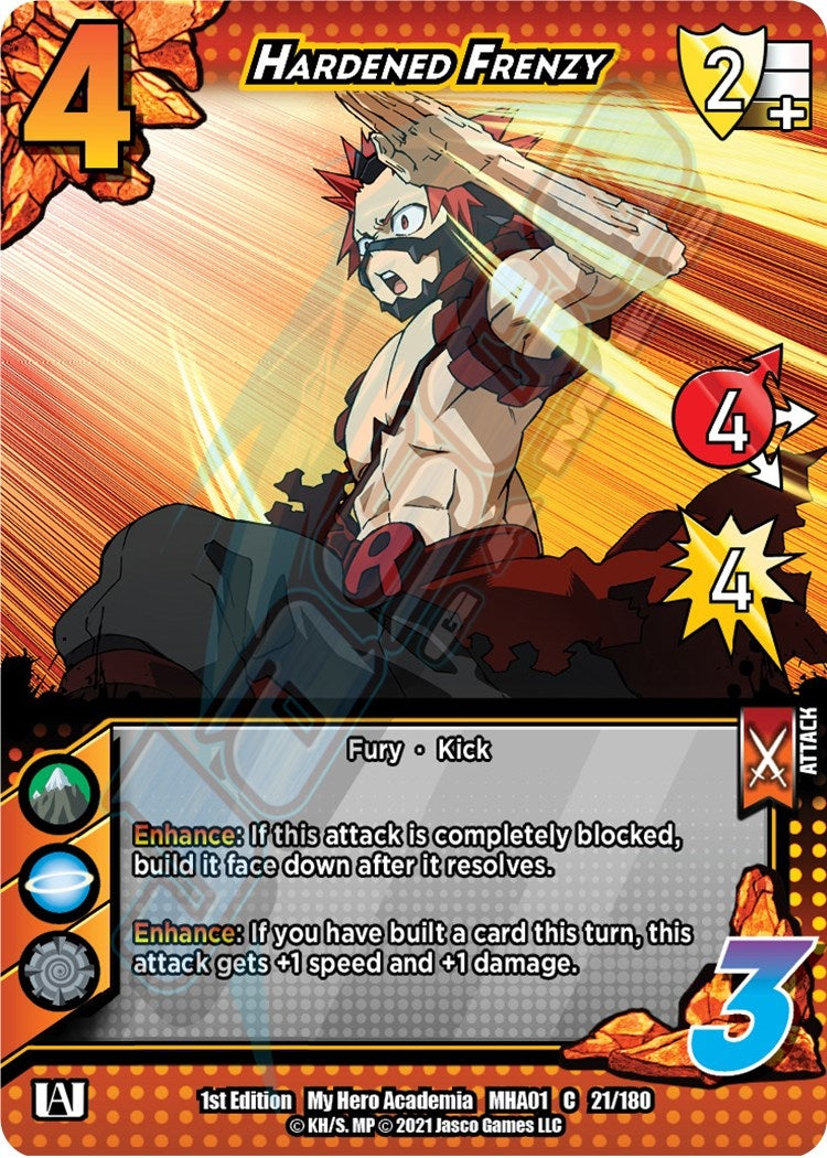 Hardened Frenzy (21) [MHA] - UniVersus Single
