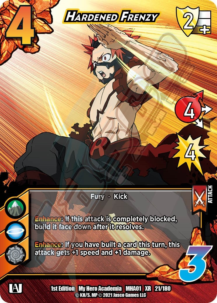 Hardened Frenzy (XR) (21) [MHA] - UniVersus Single