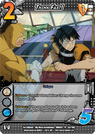 Think Fast! (53) [MHA] - UniVersus Single