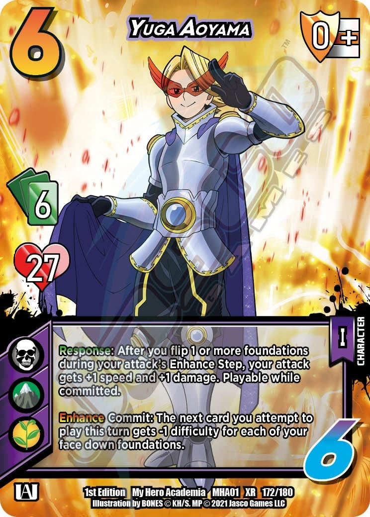Yuga Aoyama (XR) (172) [MHA] - UniVersus Single